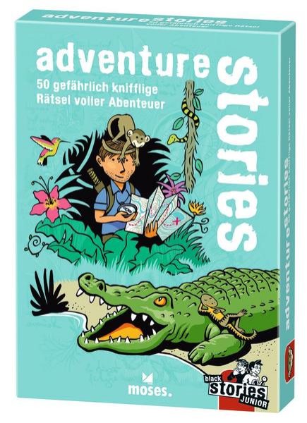 Bild zu black stories junior - adventure stories