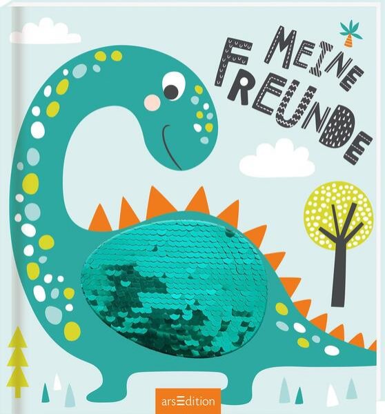 Bild zu Meine Freunde - Dinos (mit Wendepailletten)