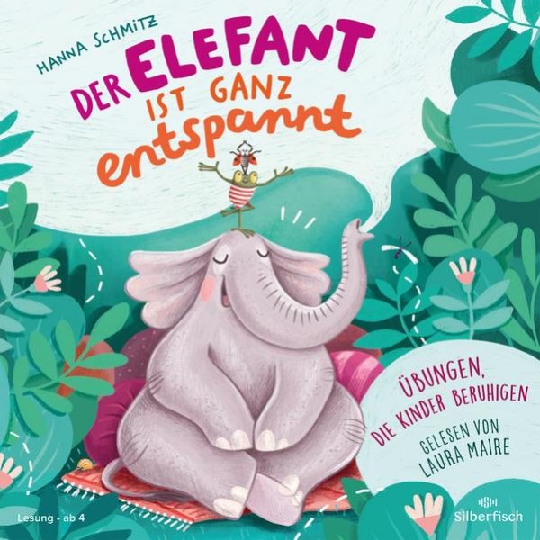 Bild zu Der Elefant ist ganz entspannt. Übungen, die Kinder beruhigen