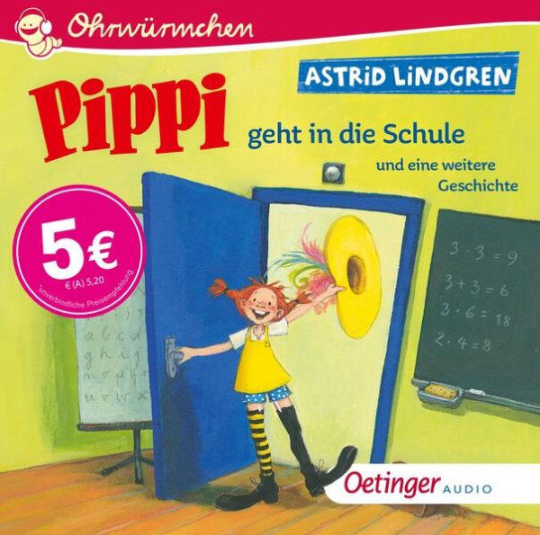 Bild zu Pippi geht in die Schule und eine weitere Geschichte