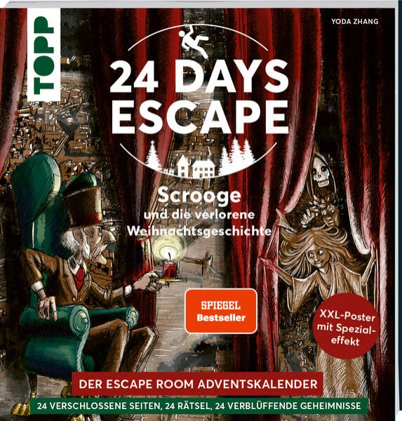 Bild zu 24 DAYS ESCAPE - Der Escape Room Adventskalender: Scrooge und die verlorene Weihnachtsgeschichte