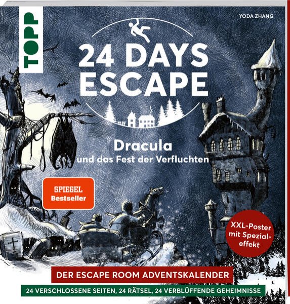 Bild zu 24 DAYS ESCAPE - Der Escape Room Adventskalender: Dracula und das Fest der Verfluchten. SPIEGEL Bestseller