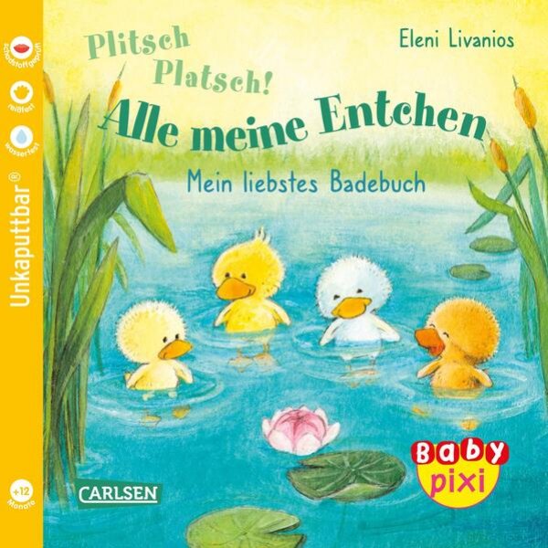 Bild zu Baby Pixi (unkaputtbar) 105: VE 5 Plitsch, platsch! Alle meine Entchen (5 Exemplare)