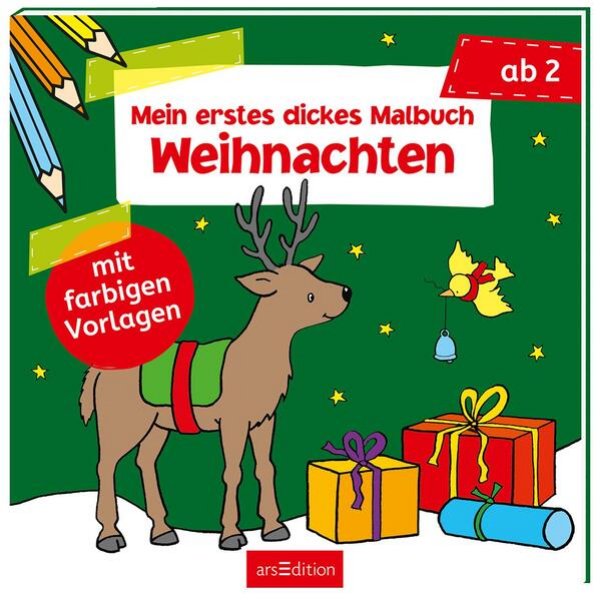 Bild zu Mein erstes dickes Malbuch ab 2 - Weihnachten