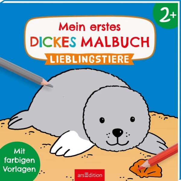 Bild zu Mein erstes dickes Malbuch ab 2 - Lieblingstiere