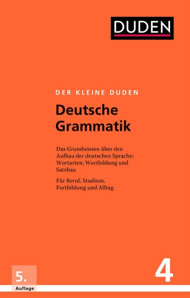 Bild zu Der kleine Duden - Deutsche Grammatik