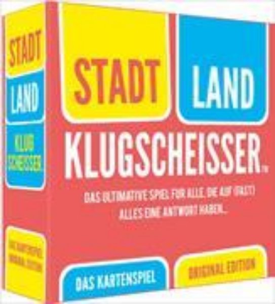 Bild von Stadt Land Klugscheisser - Kartenspiel