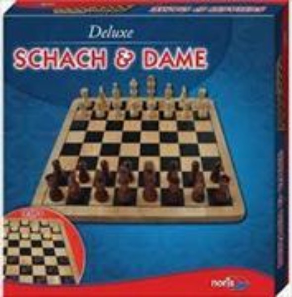 Bild von Deluxe Holz - Schach & Dame