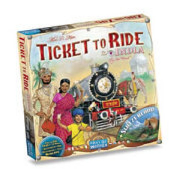 Bild von Ticket to Ride Map Collection N2 India & Switzerland