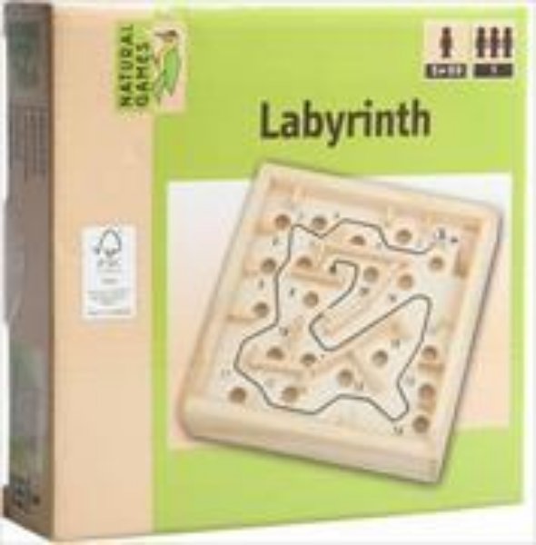 Bild von Holz Labyrinth