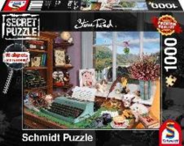 Bild von Secret Puzzle - Am Schreibtisch 1000 Teile