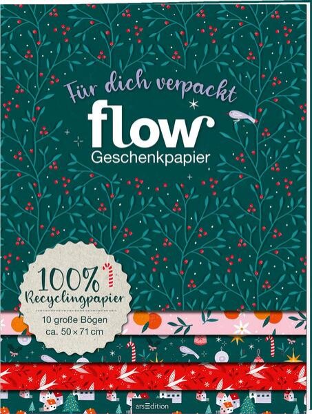 Bild zu Flow Geschenkpapier