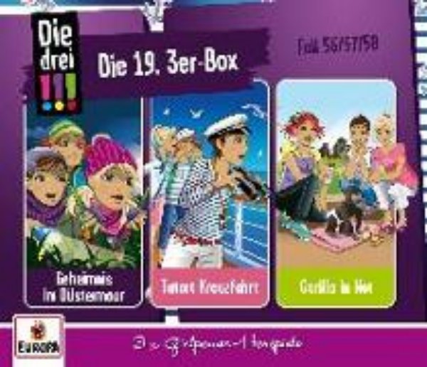 Bild von Die drei !!! 19./ 3er Box Folgen 56 - 58 (3 AudioCDs)