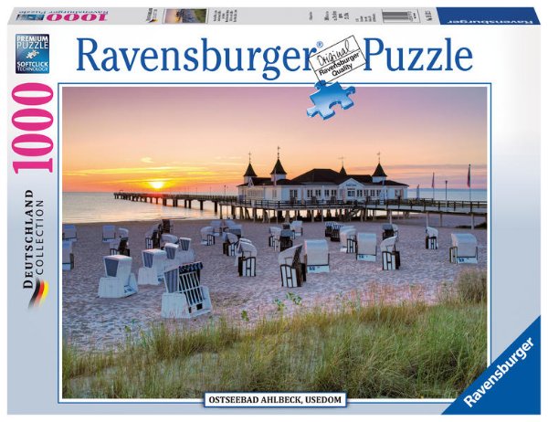 Bild zu Ravensburger Puzzle 19112 - Ostseebad Ahlbeck, Usedom - 1000 Teile Puzzle für Erwachsene und Kinder ab 14 Jahren, Puzzle mit Strand-Motiv