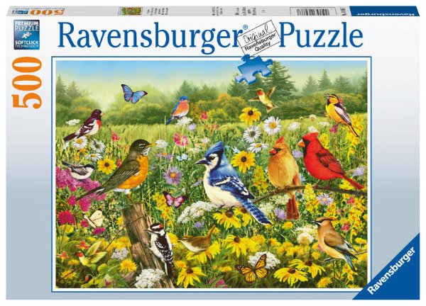 Bild zu Ravensburger Puzzle 16988 Vogelwiese 500 Teile Puzzle