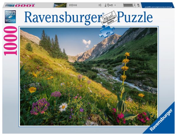 Bild zu Ravensburger Puzzle 15996 - Im Garten Eden - 1000 Teile Puzzle für Erwachsene und Kinder ab 14 Jahren, Landschaftspuzzle mit Bergen