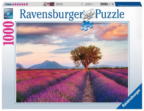 Bild zu Ravensburger Puzzle 16724 - Lavendelfeld zur goldenen Sonne - 1000 Teile Puzzle für Erwachsene und Kinder ab 14 Jahren, Puzzle mit Landschafts-Motiv