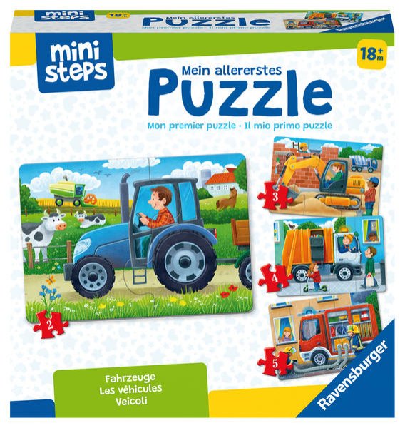 Bild zu Ravensburger ministeps 4194 Mein allererstes Puzzle: Fahrzeuge - 4 erste Puzzles mit 2-5 Teilen, Spielzeug ab 18 Monate