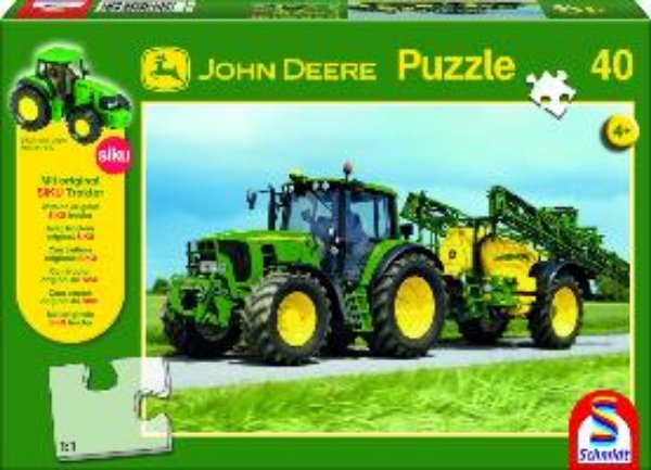 Bild von John Deere - Traktor 6630 mit Feldspritze. Puzzle