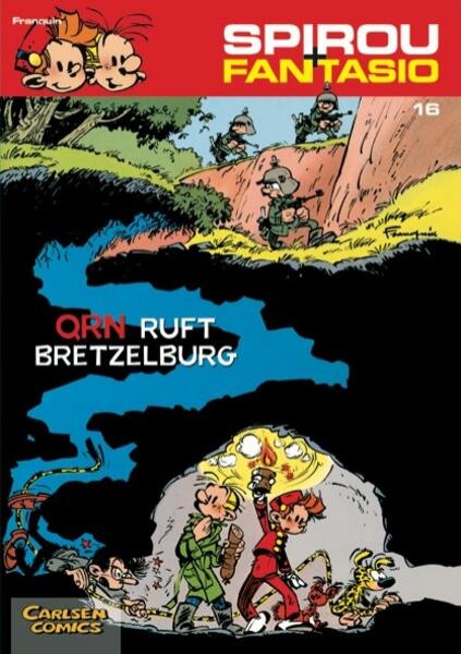 Bild zu Spirou und Fantasio 16: QRN ruft Bretzelburg