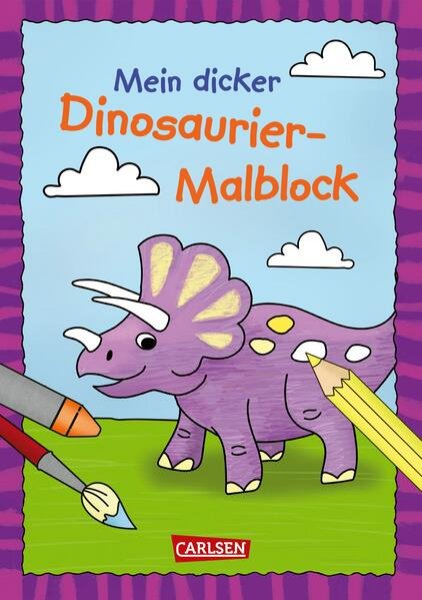 Bild zu Mein dicker Dinosaurier-Malblock