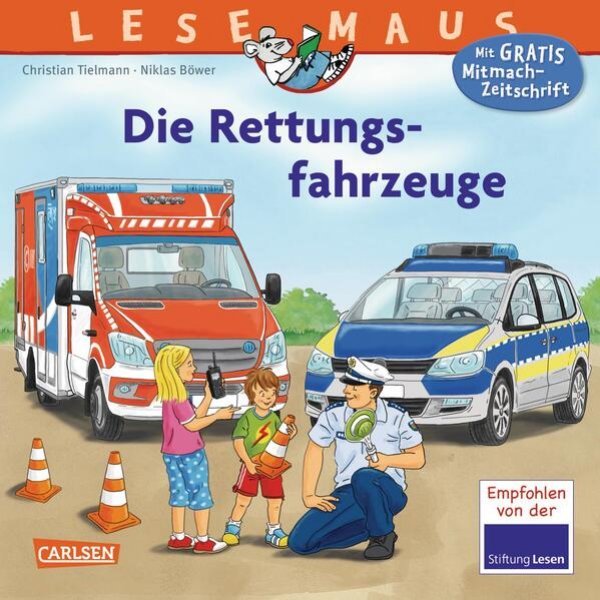 Bild zu LESEMAUS 158: Die Rettungsfahrzeuge