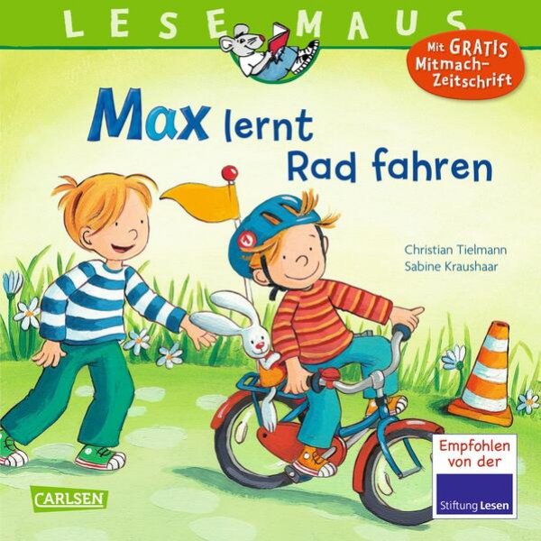 Bild zu LESEMAUS 20: Max lernt Rad fahren