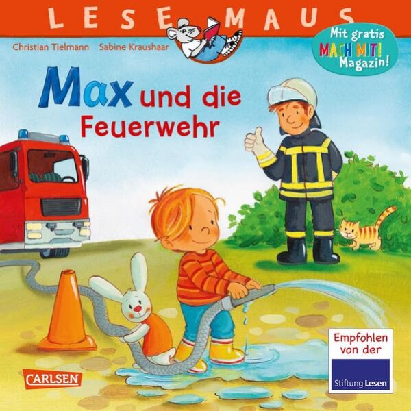 Bild zu LESEMAUS 55: Max und die Feuerwehr