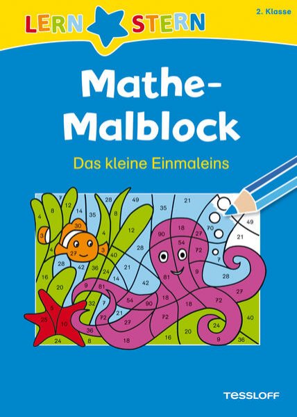 Bild zu LERNSTERN Mathe-Malblock 2. Klasse. Das kleine Einmaleins