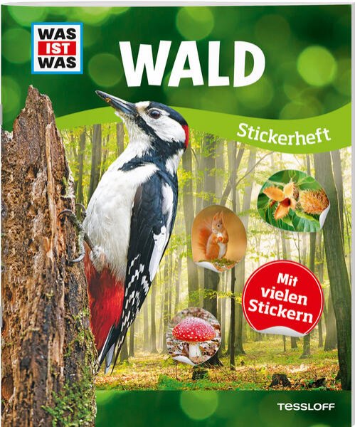 Bild zu WAS IST WAS Stickerheft Wald