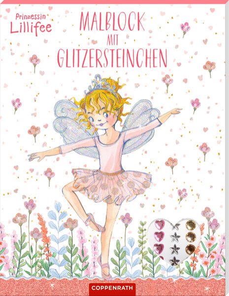 Bild zu Prinzessin Lillifee - Malblock mit Glitzersteinchen