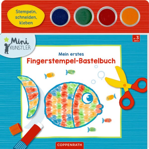 Bild zu Mein erstes Fingerstempel-Bastelbuch