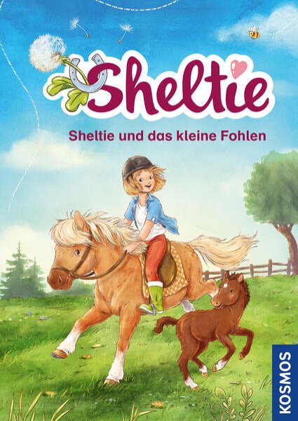 Bild zu Sheltie - Sheltie und das kleine Fohlen