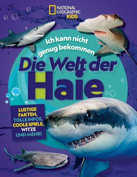 Bild zu Die Welt der Haie: Lustige Fakten, tolle Infos, coole Spiele, Witze und mehr!