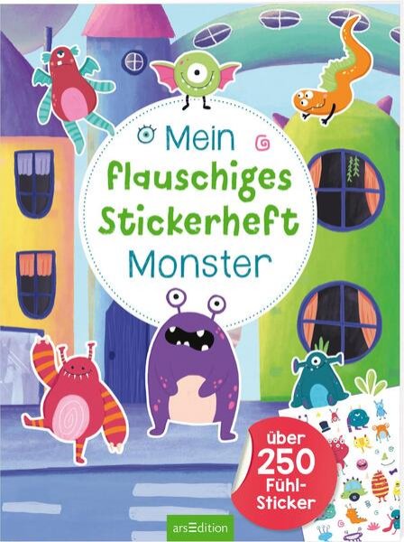 Bild zu Mein flauschiges Stickerheft - Monster