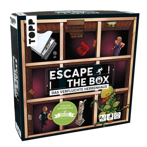 Bild zu Escape The Box - Das verfluchte Herrenhaus: Das ultimative Escape-Room-Erlebnis als Gesellschaftsspiel!