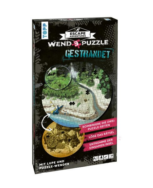 Bild zu TOPP Escape Adventures - Wendepuzzle: Gestrandet - 280 Teile