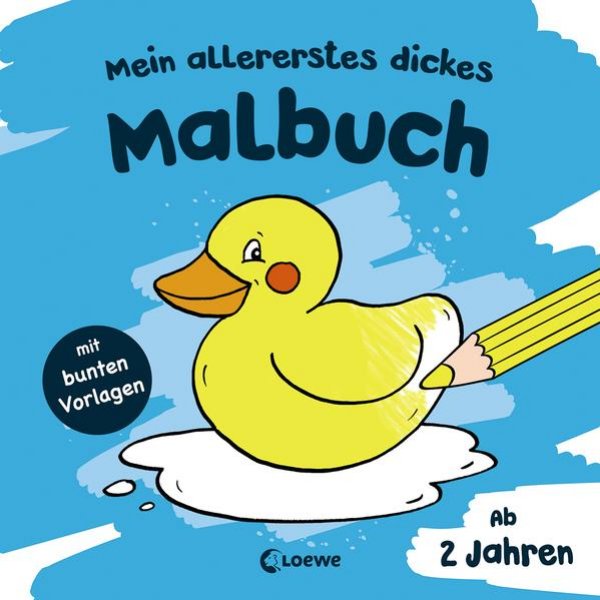 Bild zu Mein allererstes dickes Malbuch (Badeente)