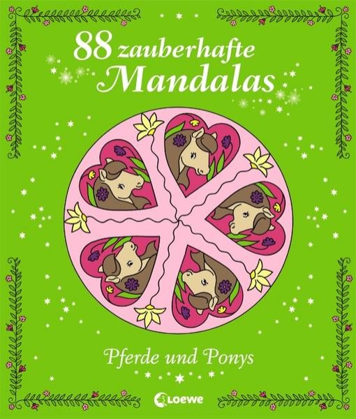 Bild zu 88 zauberhafte Mandalas - Pferde und Ponys