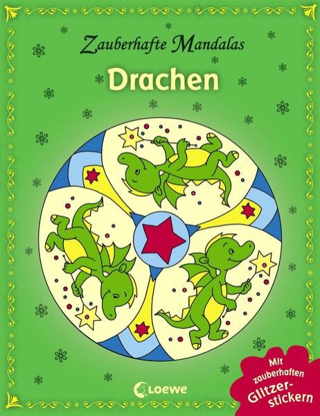 Bild zu Zauberhafte Mandalas: Drachen (mit Glitzerstickern)