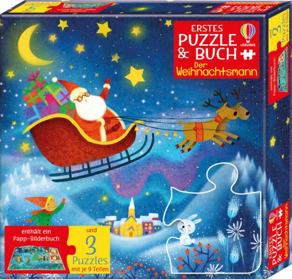 Bild zu Erstes Puzzle & Buch: Der Weihnachtsmann