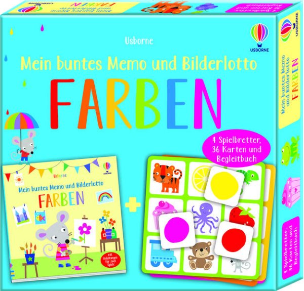 Bild zu Mein buntes Memo und Bilderlotto: Farben