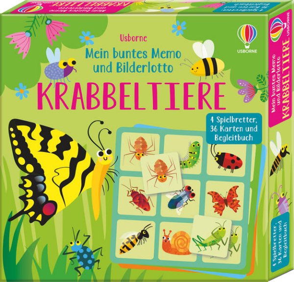 Bild zu Mein buntes Memo und Bilderlotto: Krabbeltiere