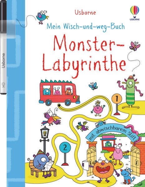 Bild zu Mein Wisch-und-weg-Buch: Monster-Labyrinthe