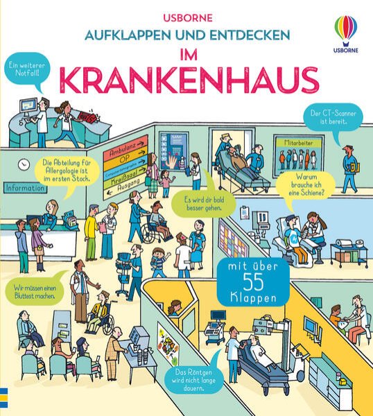 Bild zu Aufklappen und Entdecken: Im Krankenhaus