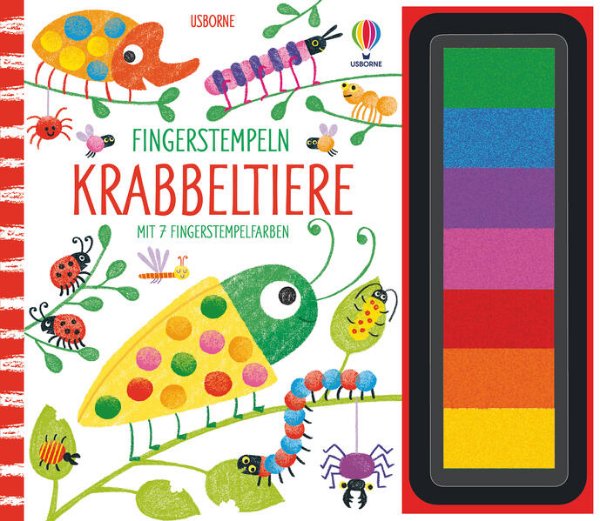 Bild zu Fingerstempeln: Krabbeltiere