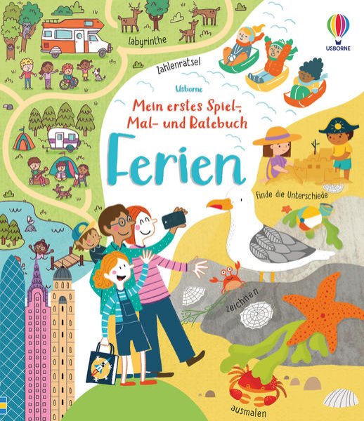 Bild zu Mein erstes Spiel-, Mal- und Ratebuch: Ferien