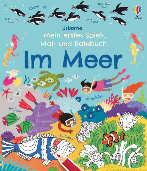 Bild zu Mein erstes Spiel-, Mal- und Ratebuch: Im Meer