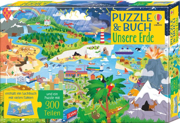 Bild zu Puzzle & Buch: Unsere Erde