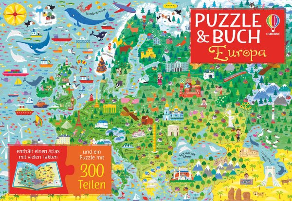 Bild zu Puzzle & Buch: Europa